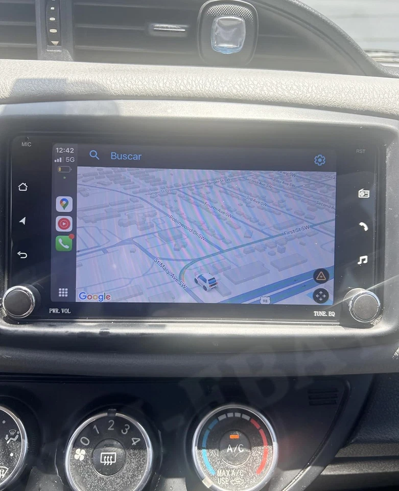 7" For Toyota Yaris 2006-2024 Android 13.0 Apple Carplay Car Radio GPS NAVI WIFI Foto 3 de 4