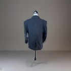 WFF By Farah Blazer Sport Coat Size Large Herringbone Elbow Patch Jacket Large