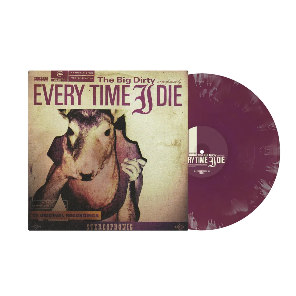 Every Time I Die Ghostly Bundle 3LP Hot Damn, Big Dirty, Last Night in Town - Image 4 of 4
