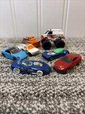Lot of 7 Cool Assorted Hot Wheels  Other Diecast Sport Cars  Monster Truck