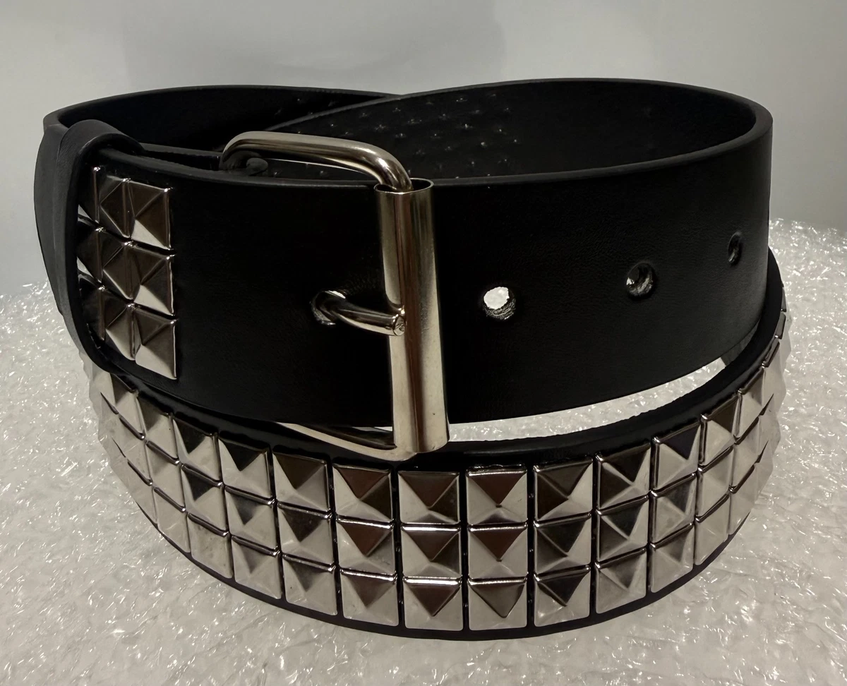 Studded Black Punk Belts for Men for sale | eBay