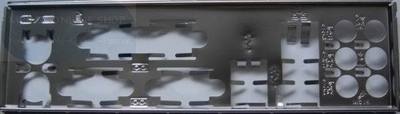 ASUS IO IO SHIELD BLENDE BRACKET P5KPL-CM, P5KPL-E, P5KPL-AM, P5N73-AM