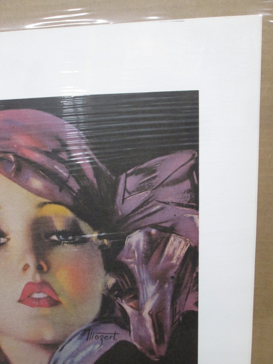 Vintage Mozert dream girl art deco 1980's poster 19895 | eBay
