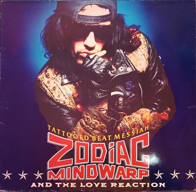 Zodiac Mindwarp and the Love Reaction -  Tattooed Beat Messiah Brit. Hard Rock 