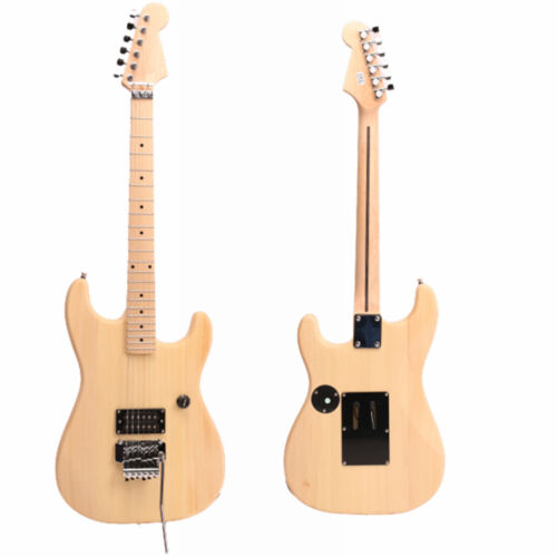 Unfertige Charvel-Gitarre E-Gitarre Kits Basswood Körper Ahornhals H Pickup - Bild 1 von 9