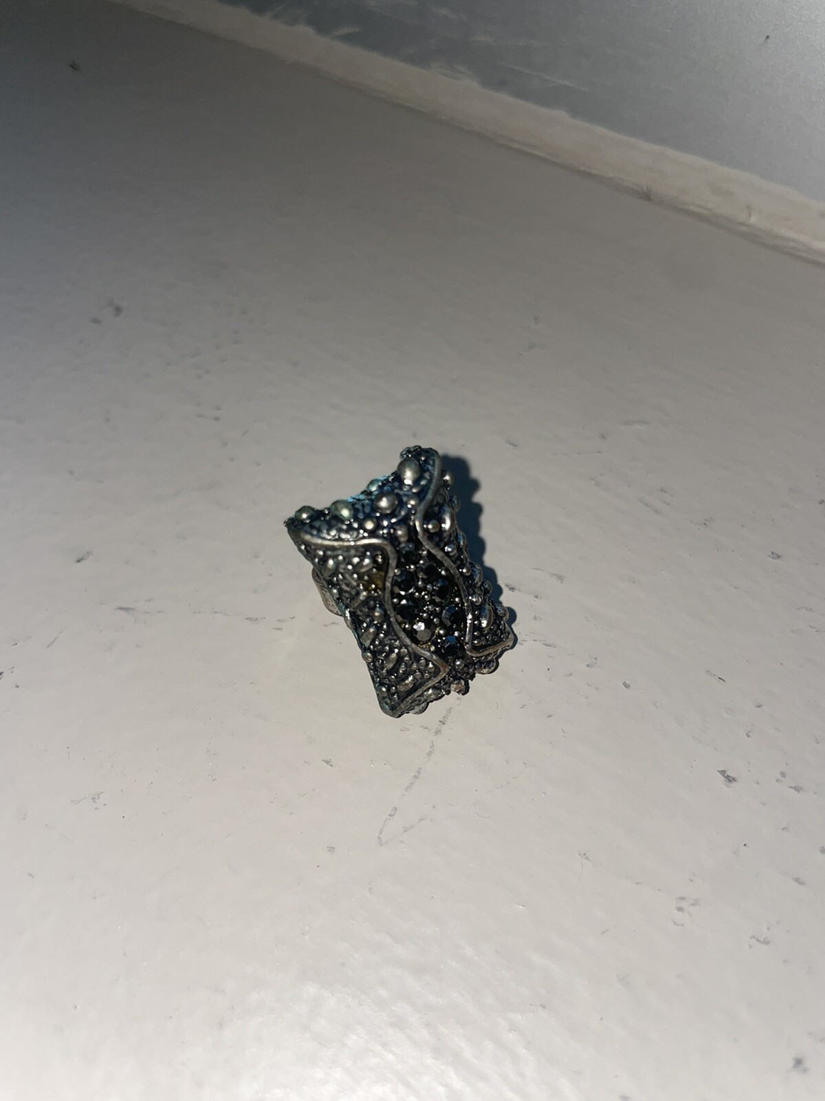 Captivating Vintage Square Ring - A Statement - image 7