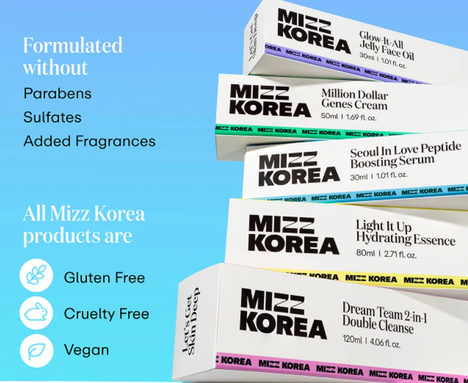 Mizz Korea K-Beauty Glow (Nuevo en Caja) - 5 Pasos Diferentes Disponibles - Elige Foto 3 de 4