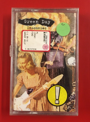 GREEN DAY: INSOMNIAC MC K7 NEU VERSIEGELT - NEW STILL SEALED