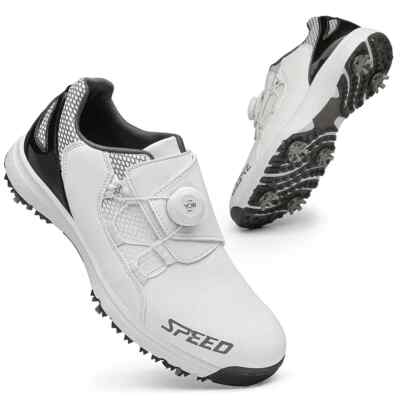 Professional Golf Shoes Men's Comfortable Walking Golfers Walking Flat Sneakers