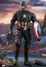 Perfect Hot Toys Mms536 1/6 Avengers: Endgame Captain America 7.0 Action Figure