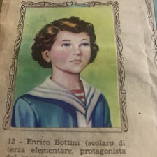 FIGURINA  N. 12 CUORE  ED. LAMPO 1957 OTTIMA  Da RECUP