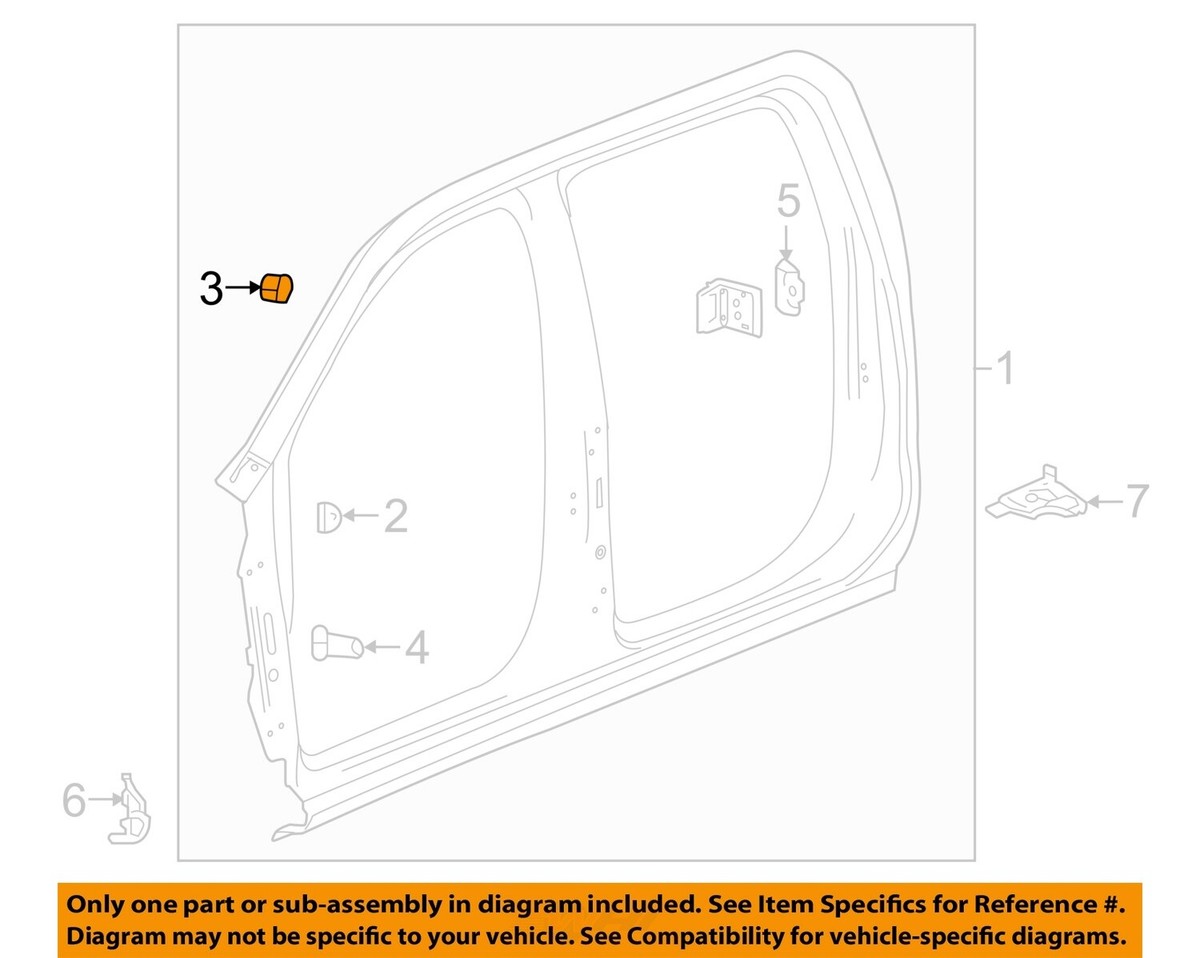 GM OEM Left-Fender Mtg Bkt 84510544 | eBay
