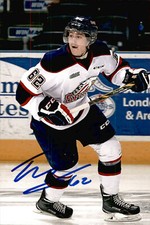 Tye Felhaber Signed Autographed 4x6 Photo Saginaw Spirit #2