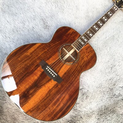 Top Quality All Koa wood 43 Inch Jumbo Body G-F50 Acoustic Guitar