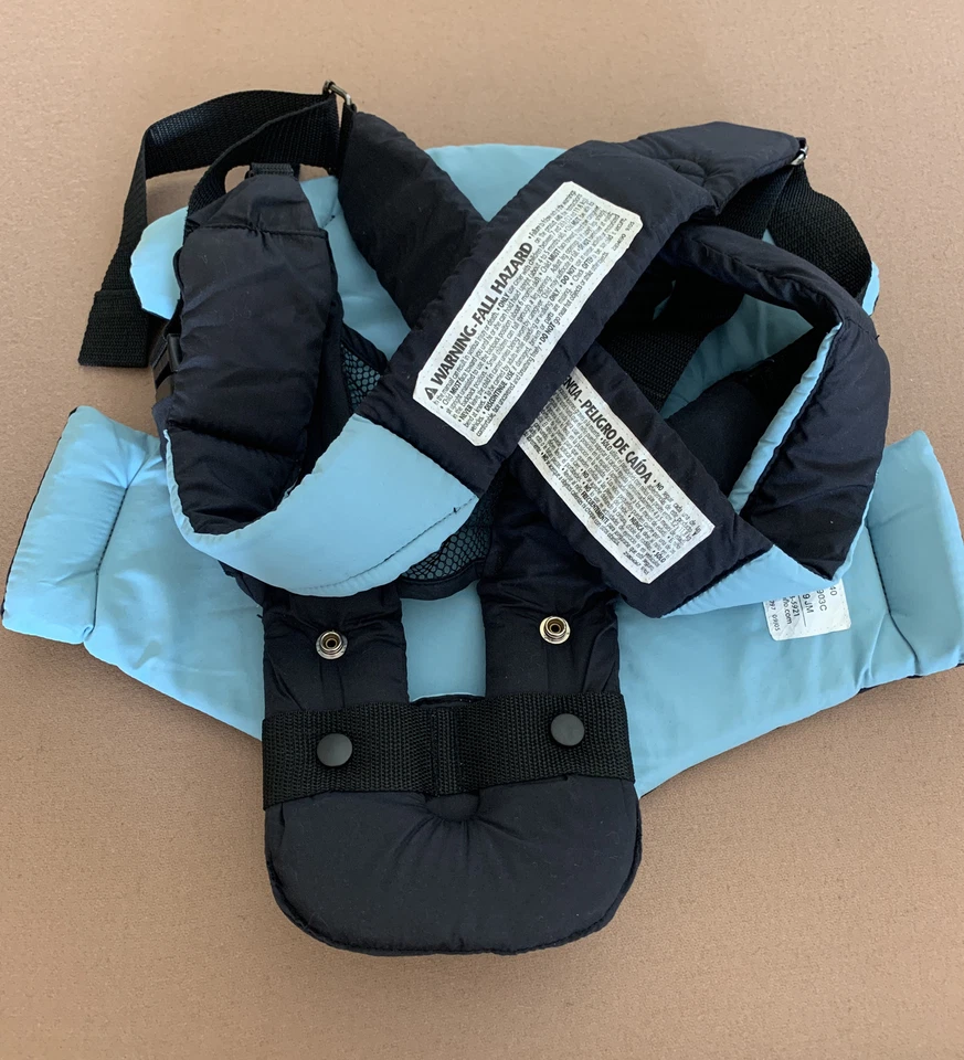 Mochila portabebés Evenflo Snugli azul/gris Foto 4 de 4