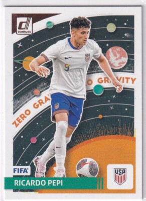 2024-25 Panini Donruss Soccer No. 13 Ricardo Pepi Zero Gravity Bronze