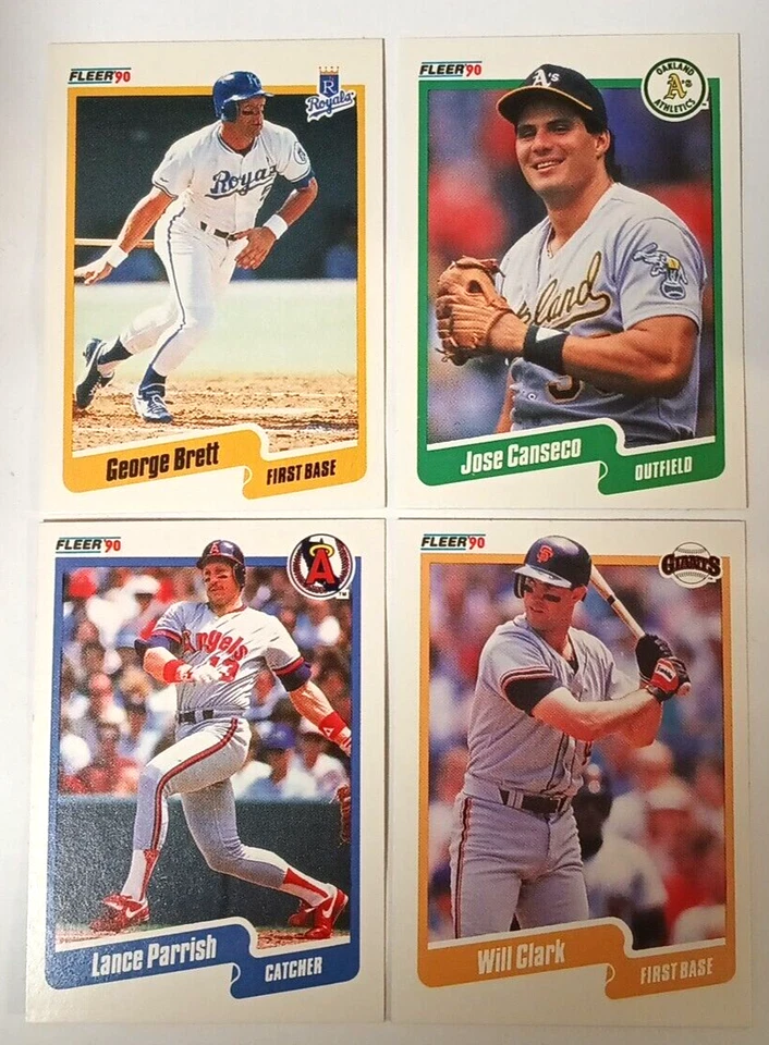 1990 Fleer Baseball, #1-200, You Pick, COMPLETE YOUR SET!! - Image 4 of 4