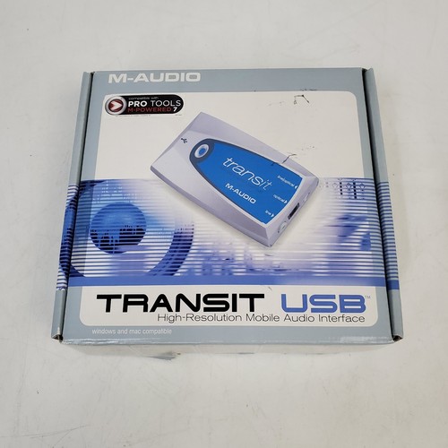 M-Audio Transit USB High-Resolution Mobile Audio Interface 24-bit/96kHz