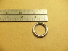 3/4" Chrome Brass O Rings Pack Of 25