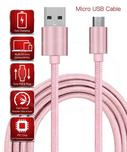 Charging Cable for Samsung Galaxy Tab A 8.0 (2018 2019) Charger Cable Braided - 第 3/21 張圖片
