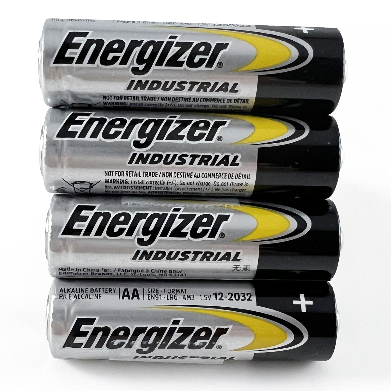 40 x AA ENERGIZER BATTERIES INDUSTRIAL ALKALINE LR6 Longest Expiry UK