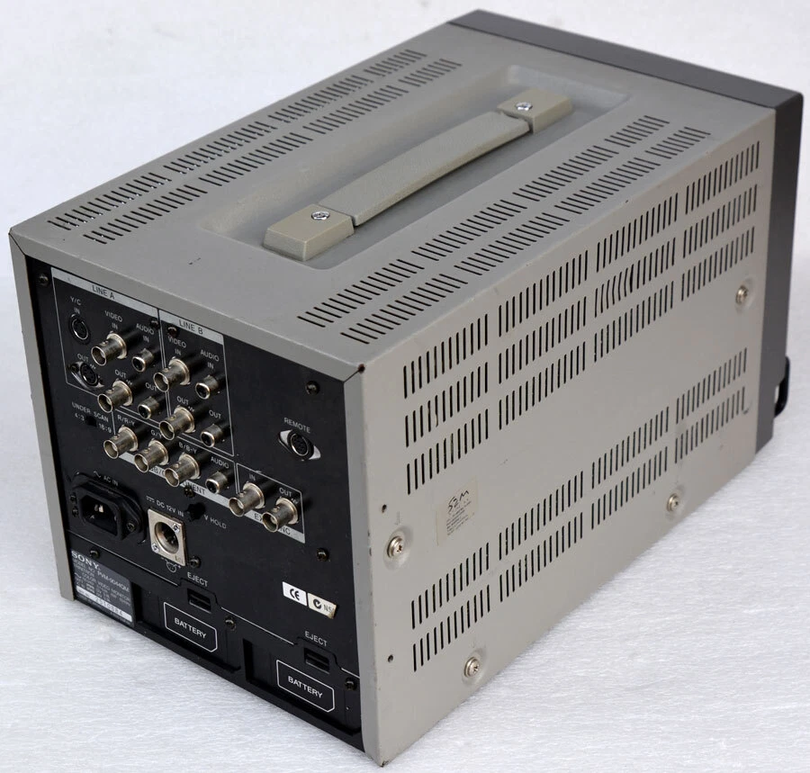 HR TRINITRON SONY PVM-9044QM 9" 22,9cm CRT MONITOR Y C RGB YUV 450 TV-Line M920 - Image 3 of 4