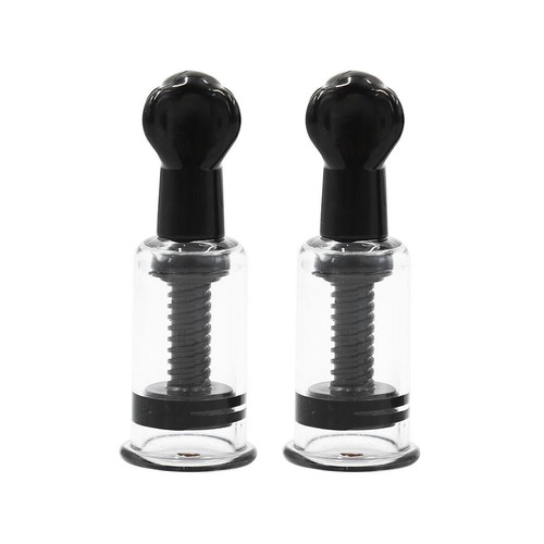 E-stim Shock Bondage Nipple Pump Clamps Sucker Enlarger Twist Suction Sex Toys - Picture 26 of 27