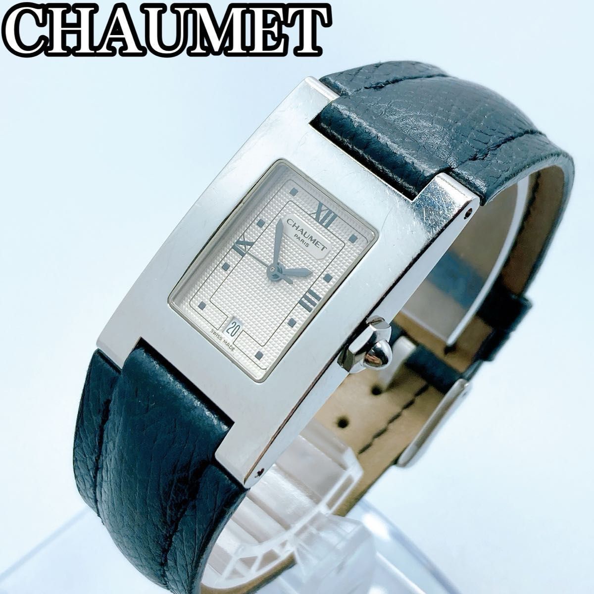 CHAUMET Watch Quartz 22mm Women's Silver Dial Swiss Made CHAUMET Watch Quartz 22mm Women's Silver Dial Swiss Made