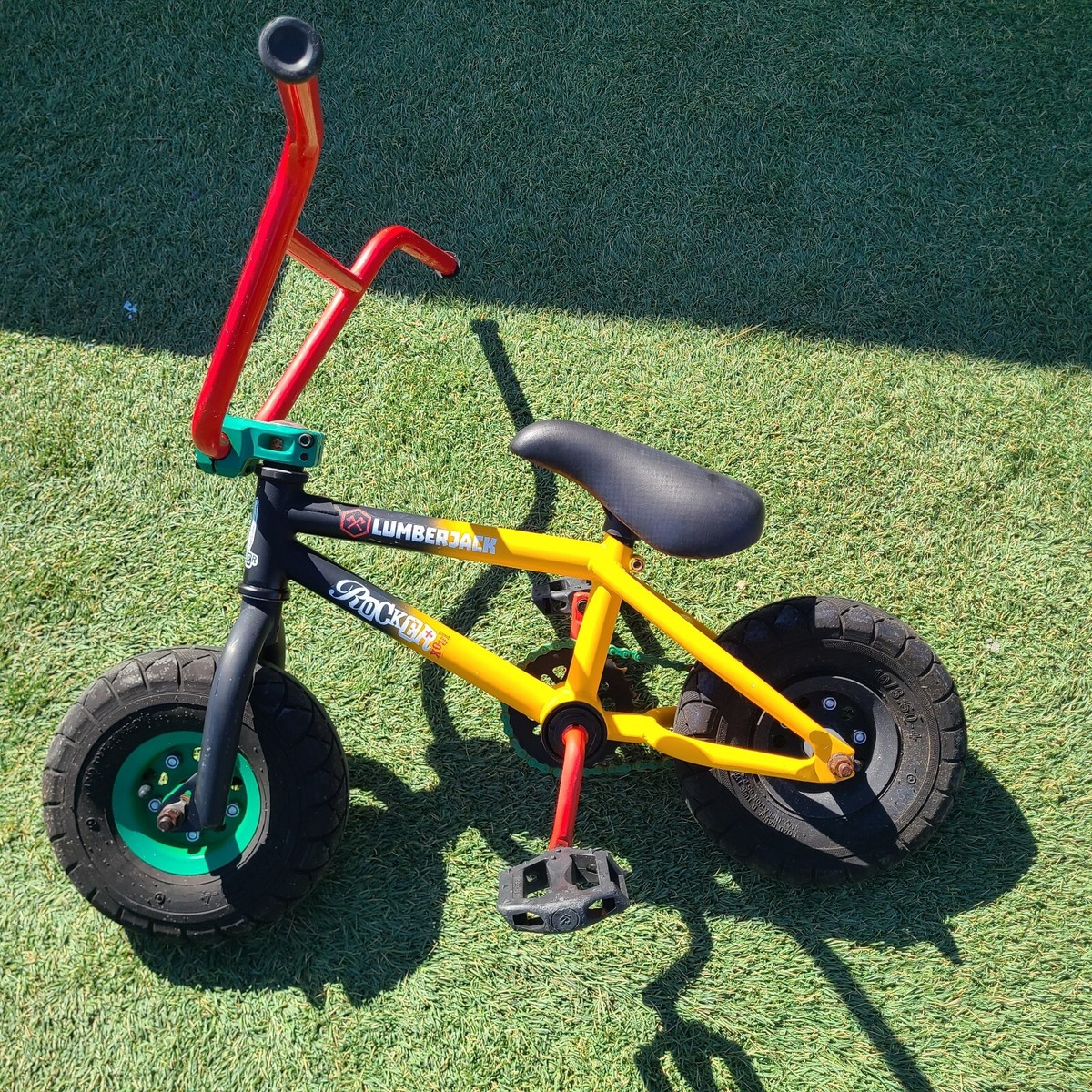 Rocker lumberjack IROK Mini BMX Bicycle Bike 1 Piece Crank Fat