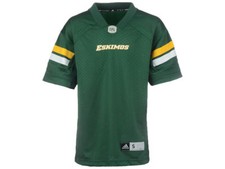 Edmonton Eskimos CFL Adidas Jersey Mens Size Small NEW Green