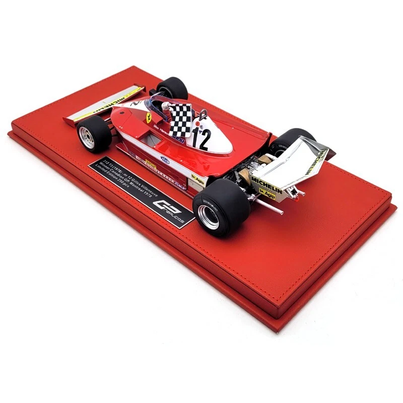 GP Replica 1978 Gilles Villeneuve Ferrari 312T3 vincitore Canada - 1/18 GPrep... - Immagine 2 di 4