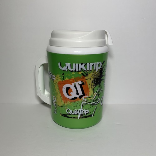 ThermoServ Super Insulated QT QuikTrip 52oz Travel Mug Jug Green