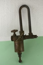 SMALL SWIFT LUBRICATOR PATENT 1882 BRASS HYDROSTATIC OILER STEAM ENGINE HIT MISS