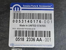 Genuine OEM Mopar Dodge 5182336AA Passenger RH Appearance Panel 2011-14 Charger