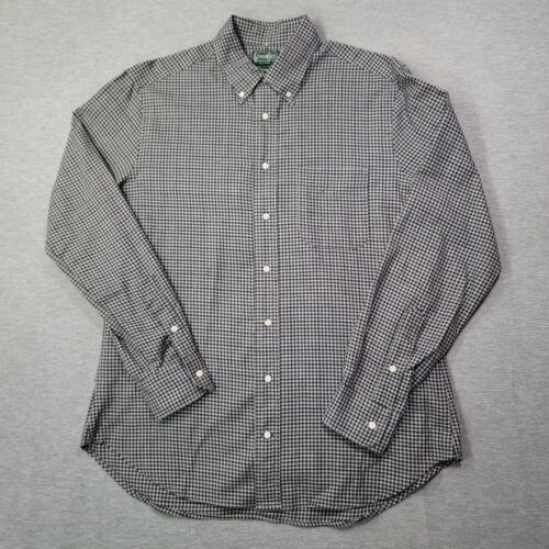 Gitman Bros Shirt Men Large Multicolor Check Long Sleeve USA Made Vintage - Picture 1 of 10