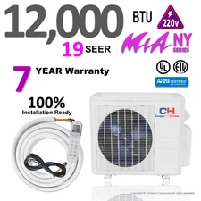 Cooper & Hunter MIA 12000 BTU Mini Split Air Conditioner Heat Pump Ductless 19