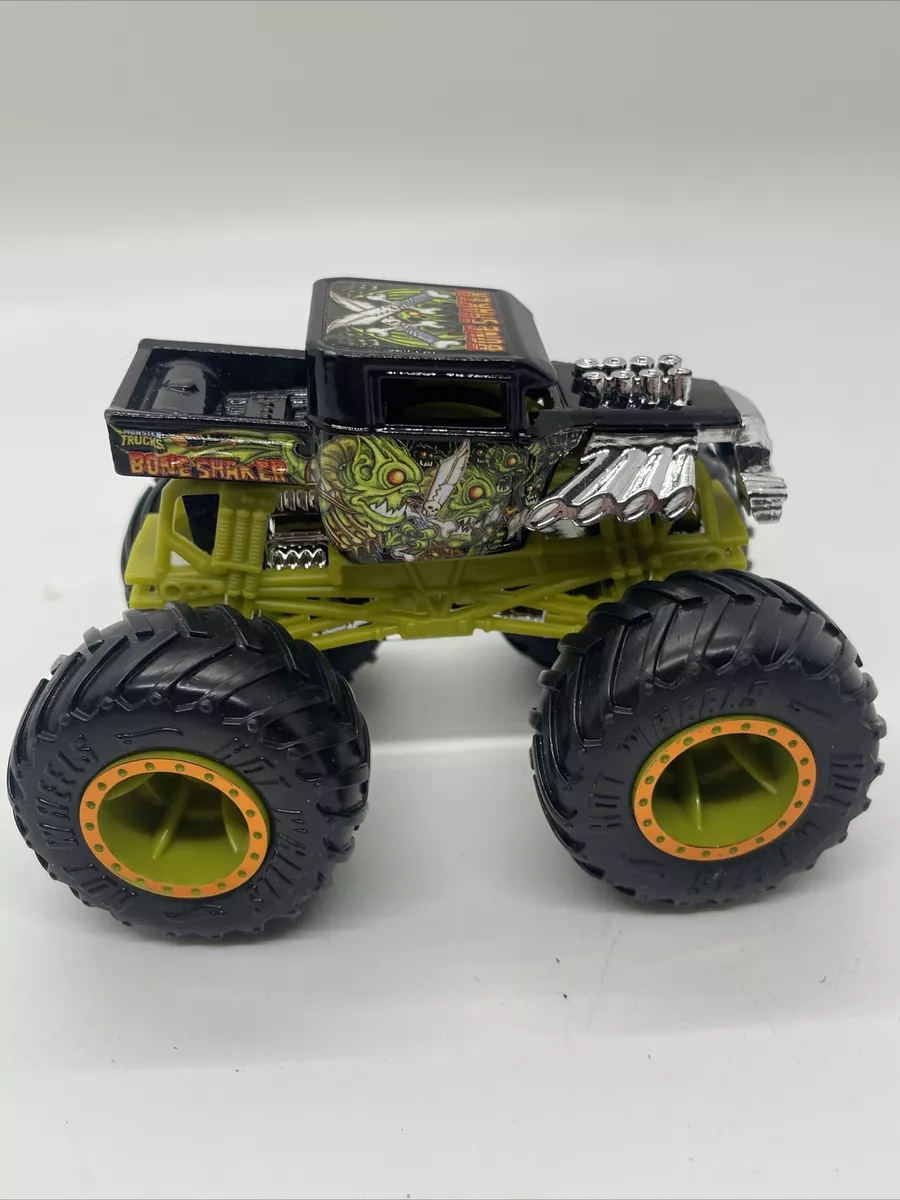 Hot Wheels Monster Trucks BONE SHAKER 1:64 Scale Vehicle - The Toy Barn