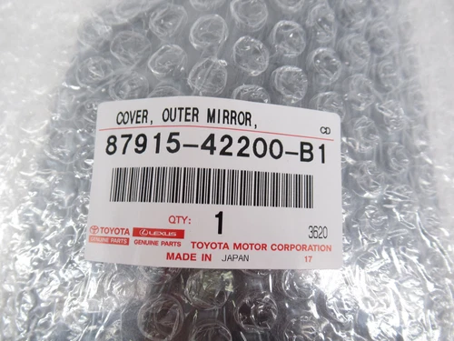 Genuine OEM Toyota 87915-42200-B1 Passenger RH Side Mirror Cover 2019-2024 RAV4