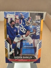 2021 Panini Score Saquon Barkley #62 Lava 505/575