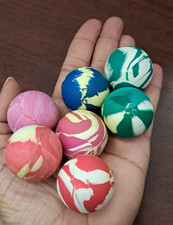 Bouncy Balls Assorted Bulk Toys 8pc 1.25" inch Party Favor Goodie Bag Stuffer