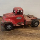 Vintage Tonka Pressed Steel Semi Tractor Truck Cab Red Mound Minn Toy 1950s Orgl