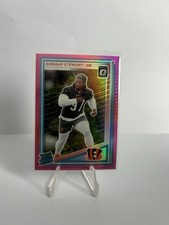 2025 Panini Donruss - Rated Rookie Shemar Stewart #393 Optic Preview Pink Prizm