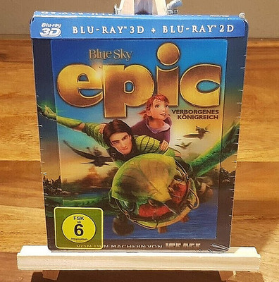   Epic - Verborgenes Königreich 3D Bluray Steelbook *NEU / OOP / RAR*  