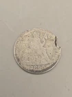 1890 Seated Liberty Silver Dime 10c