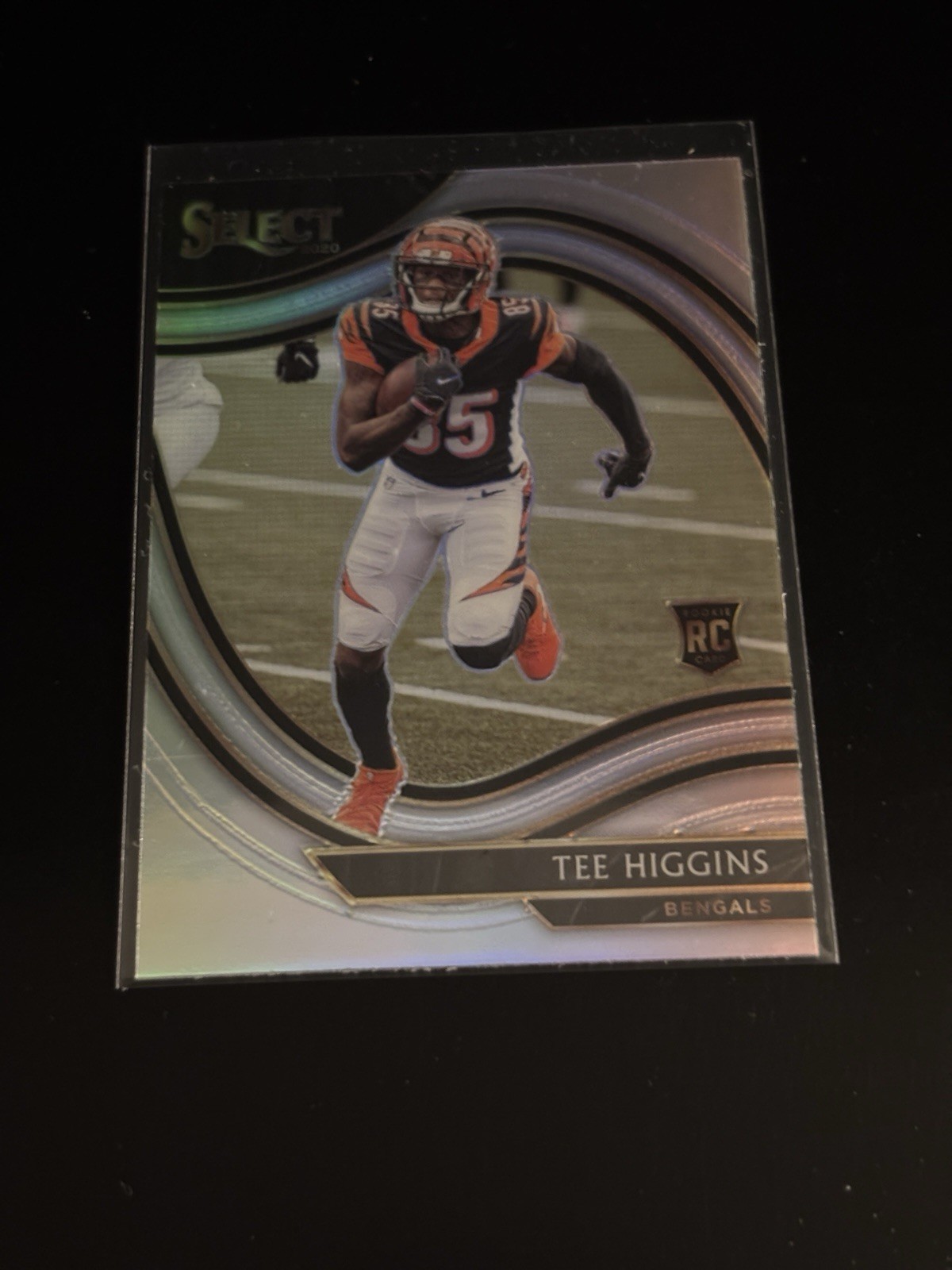 2020 PANINI SELECT TEE HIGGINS ROOKIE FIELD LEVEL SILVER PRIZM