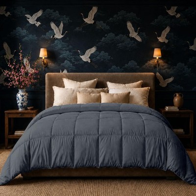 HomeSmart Weighted Comforter Queen Size 40 lbs, 3X More Fluffy Than A Weighte...