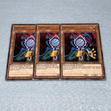 Yugioh Copycat 1st Edition 3 Card Playset NM Speed Dueling SS02