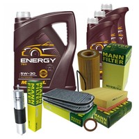 Mann Inspektionspaket 8L Mannol Energy 5W-30 FüR BMW E38 740I Il 735I