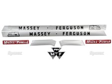 Aufkleber Aufklebersatz Typenschild für Massey Ferguson MF 135 Gas /  Petrol 14