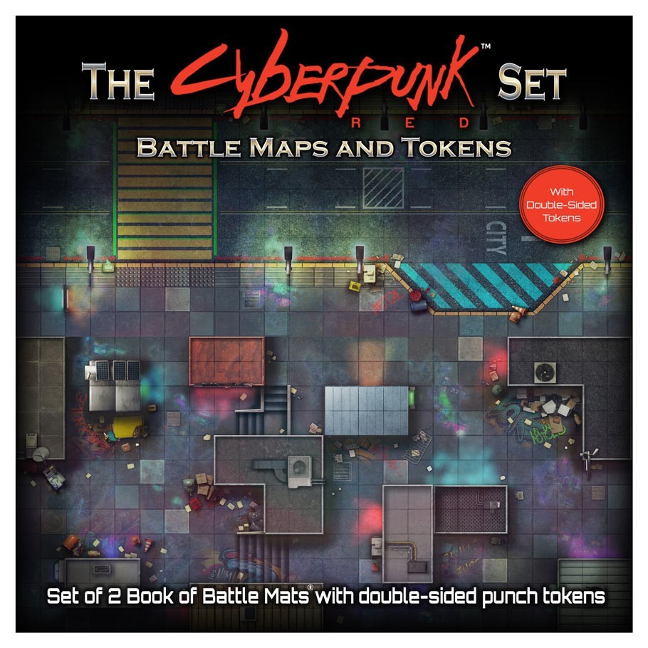 Loke Battle Mats: The Cyberpunk Red Set
